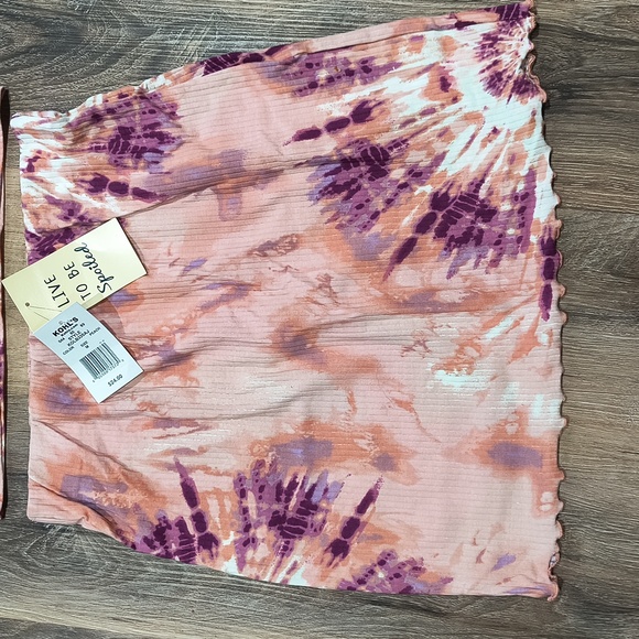 NWT Tie Dyed set Skirt and top - Picture 2 of 5